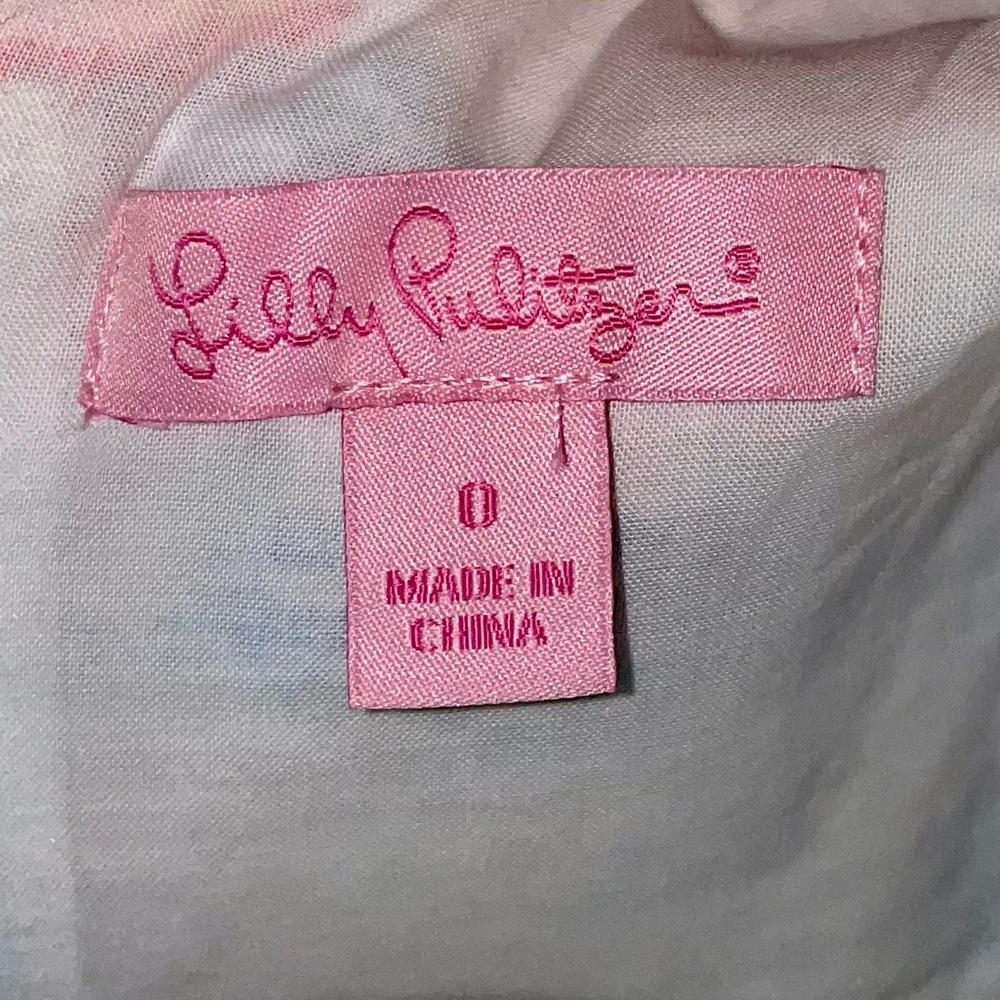 Lily Pulitzer Nautical Shift Dress Size 0 - Picture 3 of 5
